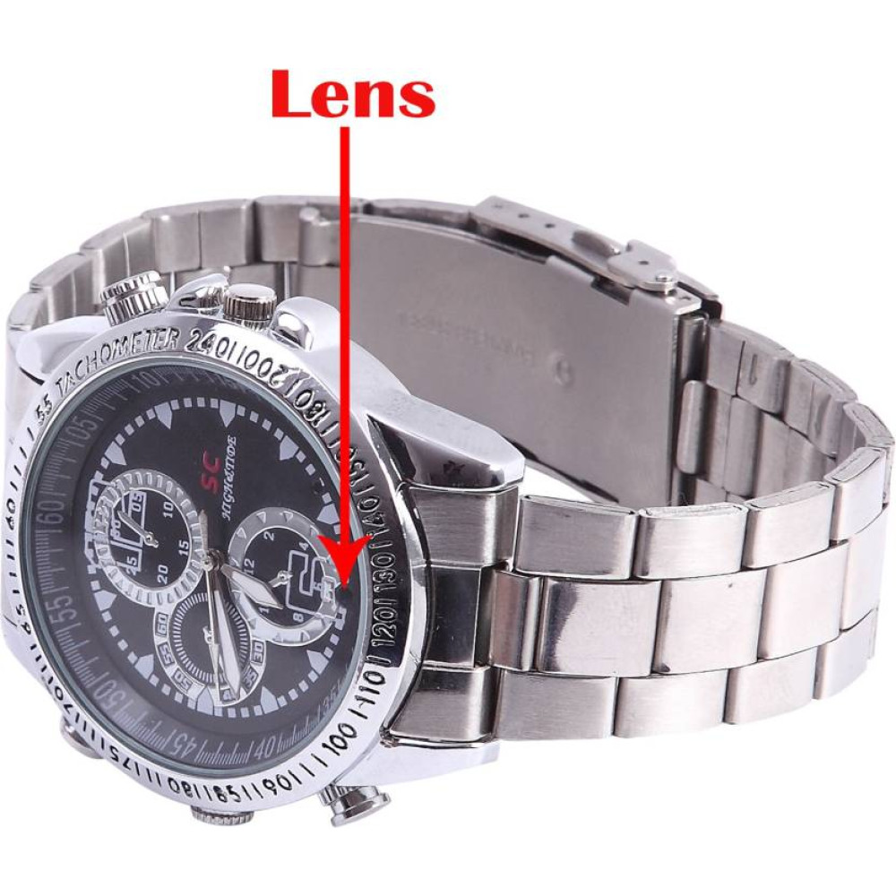 Buy Spy Mission Spy Camera Wrist Watch Hidden Video/Audio Recording  Security Camera Series 1 While Recording no Light Flashes. Wrist Watch  Camera Inbuild 16GB Memory. Online at Low Prices in India -